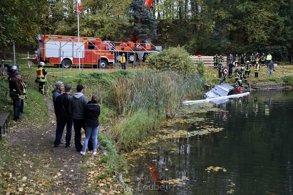 Einsatz BF Koeln PKW im See Koeln Esch P033.JPG - Miklos Laubert